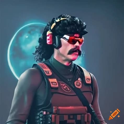 Dr Disrespect In The Moonlight 4k High Def Masterpiece Lighting