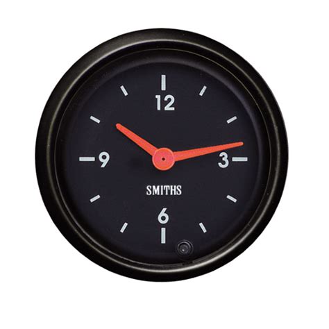 International Analogue Clock Black Bezel - CAI