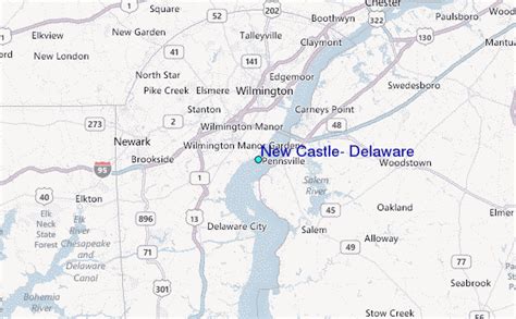 New Castle, Delaware Tide Station Location Guide