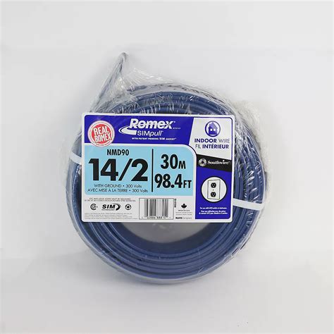 Southwire 142 Nmd90 30m Electrical Wire Blue The Home Depot Canada