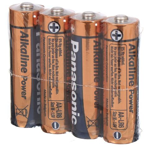 Батарейка Panasonic АА LR06 LR6 Alkaline Power алкалиновая 1 5 В