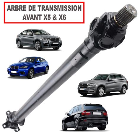 Arbre Transmission Pont Avant De BMW X5 E70 X6 E71 E72 7597649