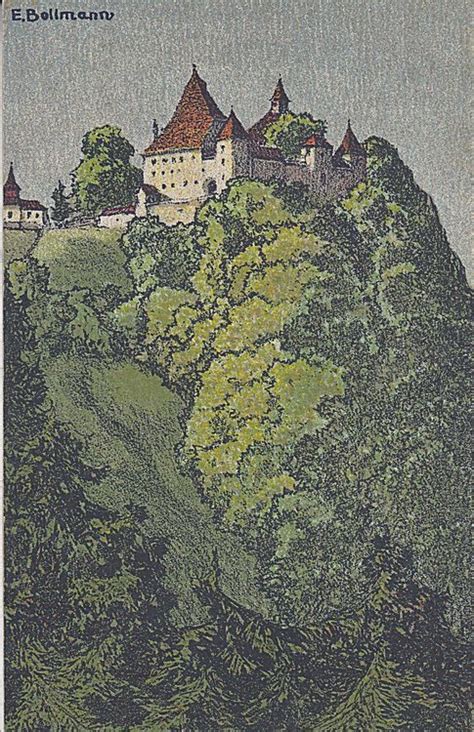 Schloss Kyburg Orig Litho Von E Bollmann Kaufen Auf Ricardo