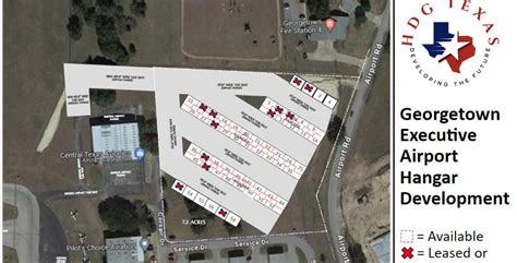 Georgetown Executive Airport Hangar Development | HDG Texas