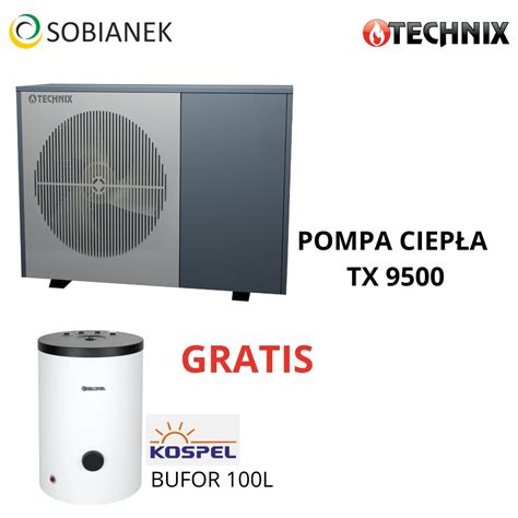 Pompa Ciep A Technix Kw Bufor L Kospel Gratis Sprzeda W Gla