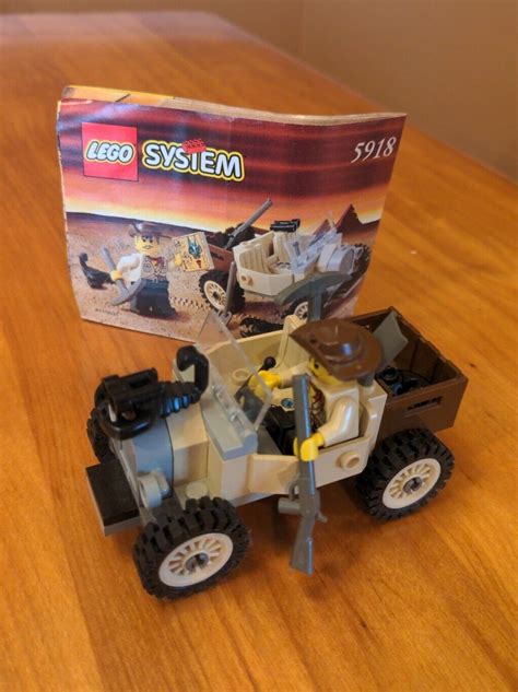 Classic Adventurers Set Lego 5918 Scorpion Tracker 100 Complete EBay