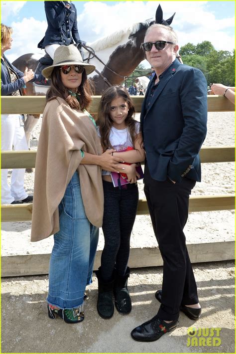 Salma Hayek Brings Daughter Valentina to Paris Horse Jumping Competition: Photo 3697338 ...