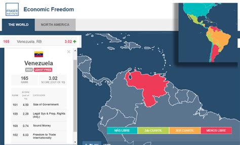 Venezuela En El último Puesto Del Ranking Según índice De Cedice