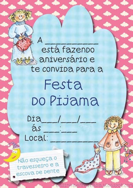 55 Convites Para Festa Do Pijama Para Imprimir Como Fazer Em Casa