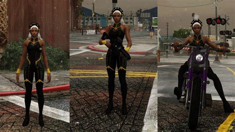 Storm Marvel Add On Ped Fivem Gta5