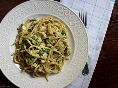 Makaronai Su Pesto Pada U Maisto Kelion S