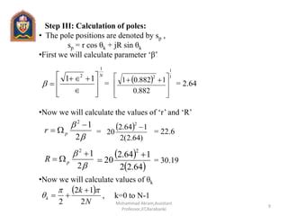 Chebyshev Filter PPT