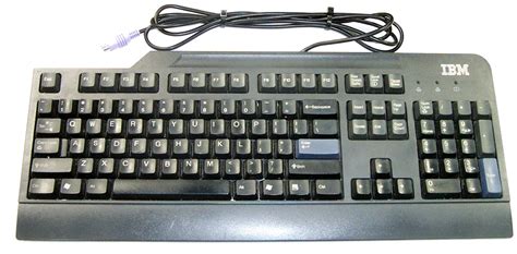 Ibm 89p8300 Black Ps2 Preferred Pro International Keyboard Ebay