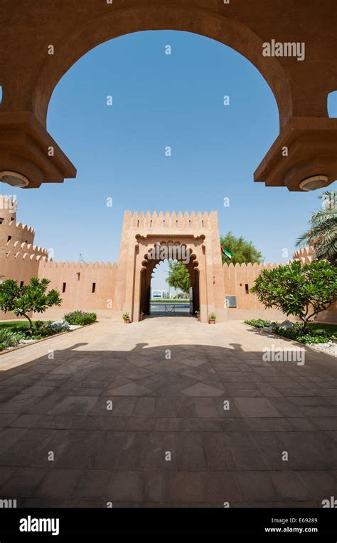 Al Ain Palace Museum In Al Ain Dubai United Arab Emirates Uae Stock