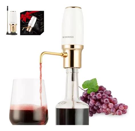 Dispensador de aerador elétrico de vinho Winirina Decantad MercadoLivre