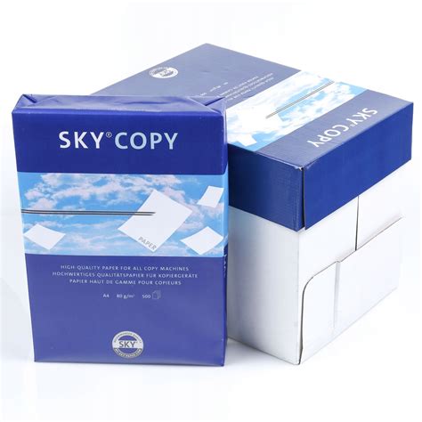 Papier ksero SKY A4 Uniwersalny 80g kar 5ryz biały 11721402478