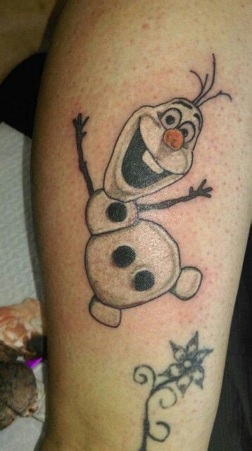 Tattoo Olaf Der Anfang Ist Gemacht Disney Tattoos Frozen