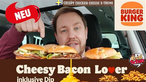 Burger King Cheesy Bacon Lover Inkl Der Pommes Crispy Chicken