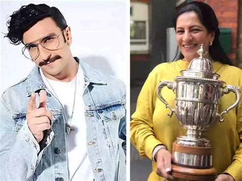 Ranveer Singhs Mother Figures With The Reval World Cup The Actor Said