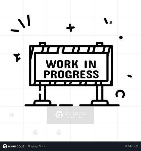 Work in Progress Animated Icon download in JSON, LOTTIE or MP4 format