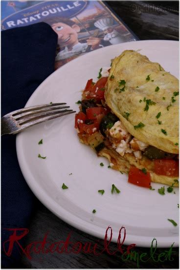 Ratatouille Omelet {Food 'n Flix} - All Roads Lead to the Kitchen