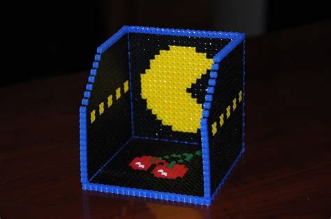 Perler Pacman Coaster Box By Bitcrafts On Deviantart Perler