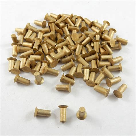 18 Solid Aluminium Countersunk Head Rivets 100 Pack An426a 4 Rivet Ebay