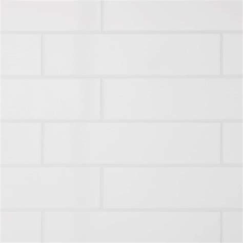 Daltile Restore 3 In X 12 In Ceramic Bright White Subway Tile 12 Sq