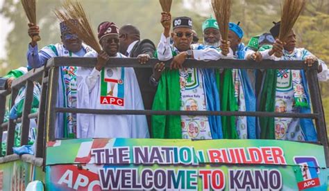 Kano Crowd Signals Victory For Tinubu Apc Ganduje Boasts