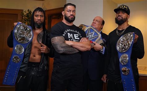 Wwe Roman Reigns And The Usos