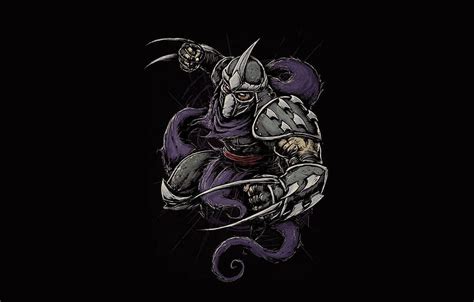 Minimalism Style Background Teenage Mutant Shredder Hd Wallpaper Pxfuel