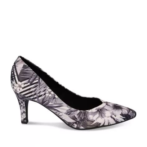 Escarpins Gris Femme Grands Boulevards