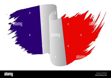 France flag vector symbol icon design. French flag color illustration ...