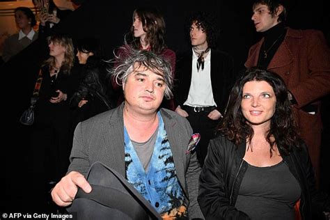 Pete Doherty Cosies Up To Wife Katia De Vidas At The Celine Men S