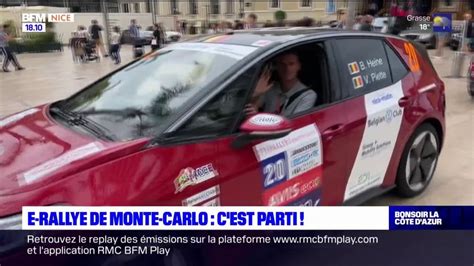 Voitures Au D Part Du E E Rallye De Monte Carlo