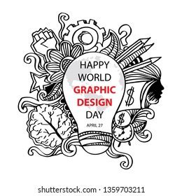 World Graphic Design Day Stock Vector (Royalty Free) 1359703211 ...