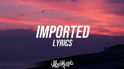 Jessie Reyez Imported Lyrics Lyric Video Ft JRM 1 Hour