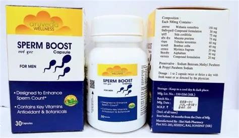 Sperm Boost Pcd Pharma Franchise In Madhya Pradesh At Rs 240 Jar Sperm Count Booster