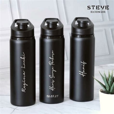 Tumbler Botol Minum Tm0599 Stainless Steel Steve Handmade