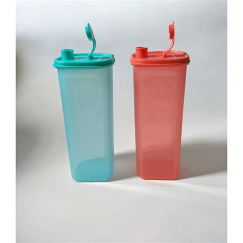 Tupperware Fridge Bottle Units Turquoise Watermelon Red Shopee