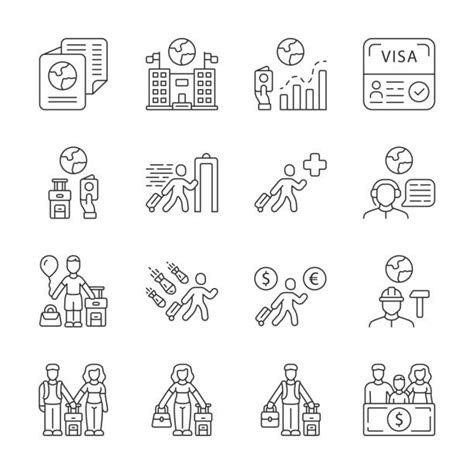 900 Immigrants Drawing Stock Illustrations Royalty Free Vector