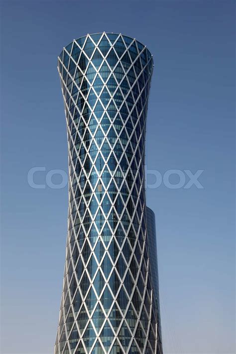 Skyscraper in Doha, Qatar | Stock image | Colourbox