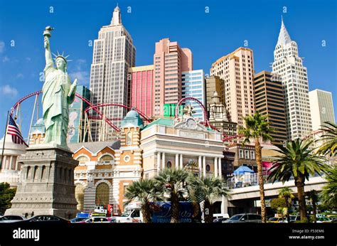 architecture of Las Vegas including the trump tower Stock Photo - Alamy