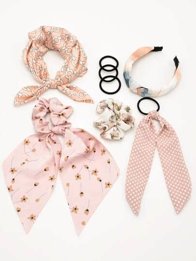 Hair Accessory Sets Shop Hair Accessory Sets Online SHEIN IN