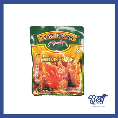 Buy Instant Chili Crab Sauce Ikan Brand 辣椒螃蟹酱 200g Supplier