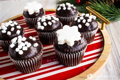 Hot Cocoa Cupcakes