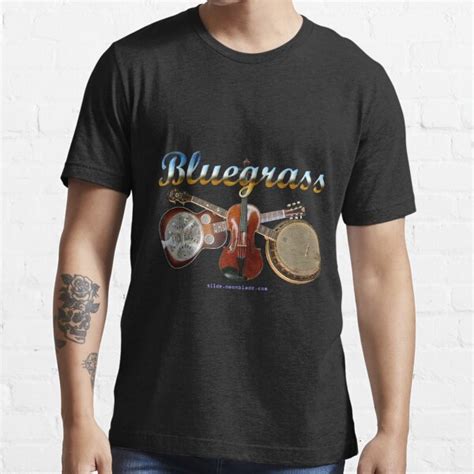 Bluegrass T Shirt For Sale By Neonblade Redbubble Guitar T Shirts Blues T Shirts