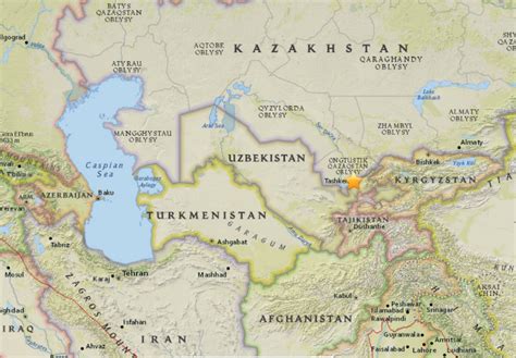 Sciency Thoughts Magnitude 46 Earthquake In South Kazakhstan