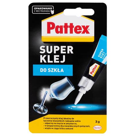 Pattex Specjalistyczny Super Klej Do Szk A P Ynie G Cena