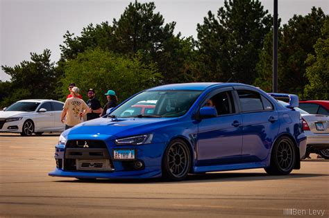 Matt S Blue Lancer Evo BenLevy